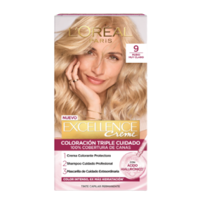excellence creme # 9 rubio muy claro
