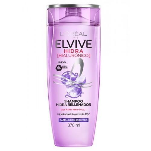 Elvive Hidra Hialuronato Shampoo hidro rellenador Frasco X 370 Ml 
