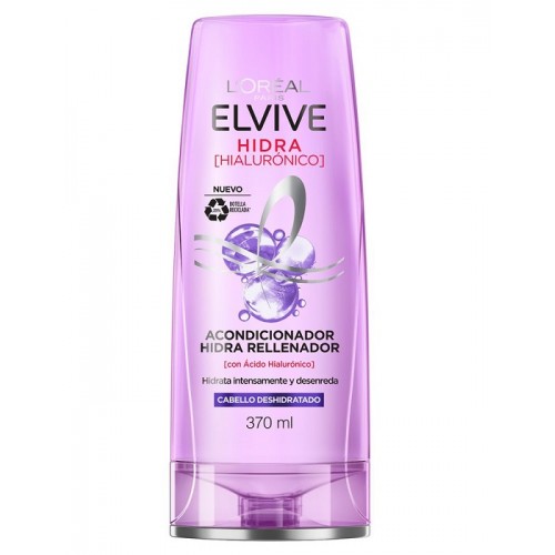 Elvive Hidra Hialuronato Acondicionador hidro rellenador Frasco X 370 Ml 