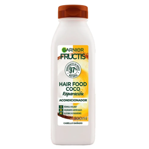 Garnier frutics coco Reparación Acondicionador Frasco X 300 Ml 