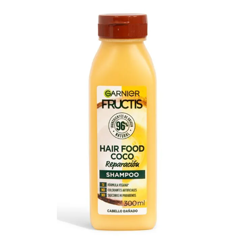 Garnier frutics coco Reparación Shampoo Frasco X 300 Ml 