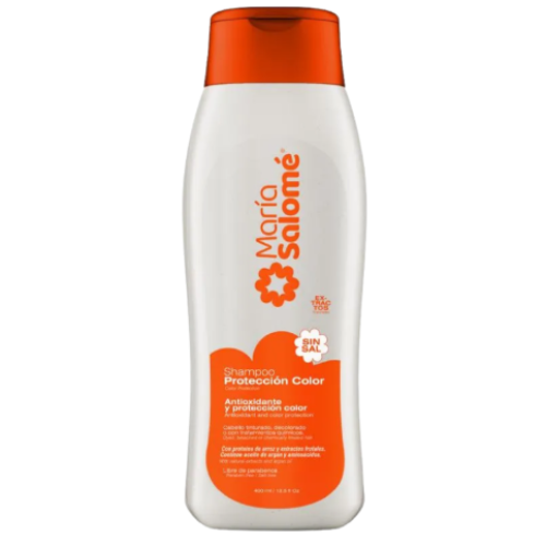María Salomé Shampoo Protección Color Antioxidante - Nutrición Frasco X 400 ML