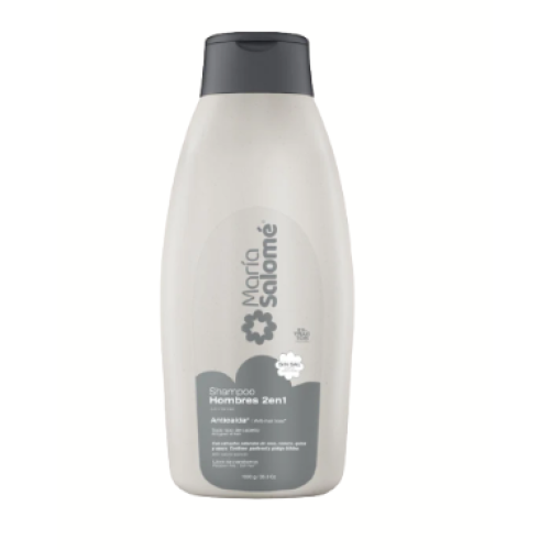 María Salomé Shampoo Hombres 2 en 1 Anticaída Frasco X 1000 ML