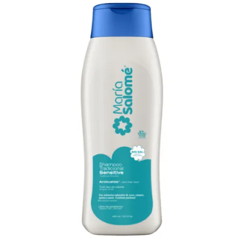 María Salome Shampoo Sensitive Anticaída Frasco X 400 Ml 