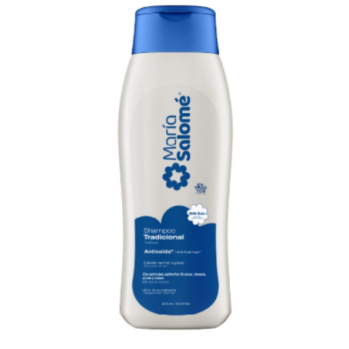 María Salome Shampoo Tradicional Anticaída Frasco X 400 Ml 
