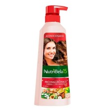 Acondicionador Nutribela 15 Pro Hialurónico Frasco X 370 Ml 