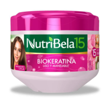 Tratamiento Capilar Nutribela 15 Biokeratina X 300 Ml 