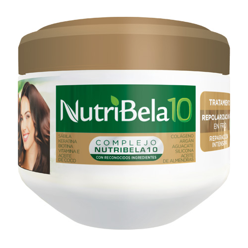 Nutribela-10 Tratamiento Repolarización en Frio capilar Pote X 300 CC