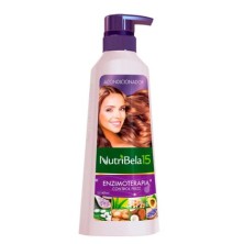 Acondicionador Nutribela 15 Enzimoterapia  Frasco X 370 Ml 