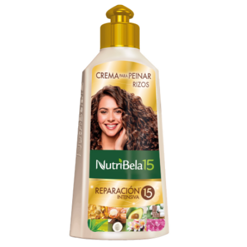 Crema para peinar Nutribela15 Reparación Frasco x 300 ml 