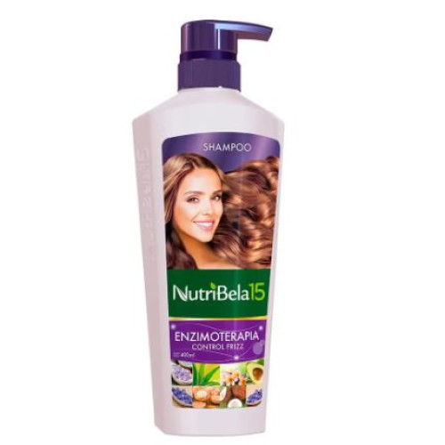 Shampoo Nutribela 15 Enzimoterapia Frasco X 400 Ml 