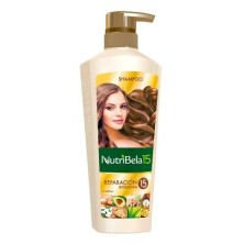 Shampoo Nutribela 15 Reparación Intensiva Frasco X 400 Ml 