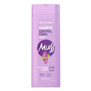 muss shampoo control caida x 400 ml