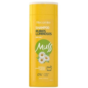 Muss Shampoo Rubios Luminosos Sin Sal Frasco X 400 ml