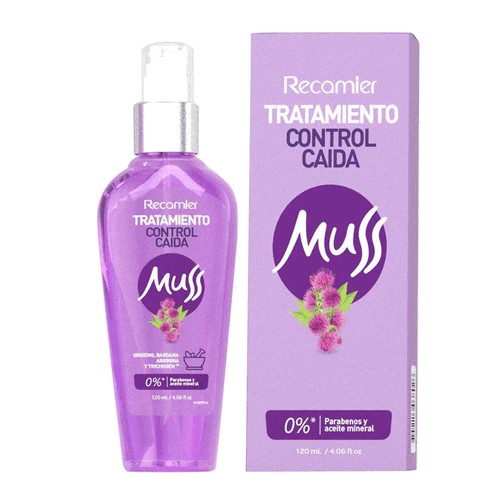 Muss Tratamiento Control Caída Frasco X 120 ML