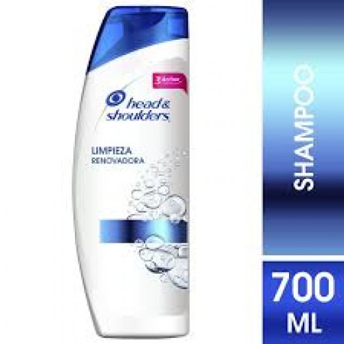 Head & Shoulders Shampoo control caspa Limpieza renovadora Frasco X 700 Ml 