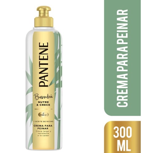 Pantene Bambú Nutre & crece Crema para peinar Tubo X 300 Ml 