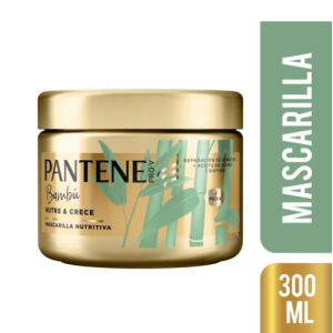 Pantene pro-v Bambú Nutre y crece mascarilla nutritiva Pote X 300 Ml 