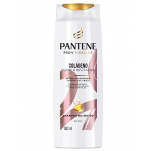 Pantene Colágeno nutre & revitaliza Shampoo Nutritivo Frasco X 300 Ml 