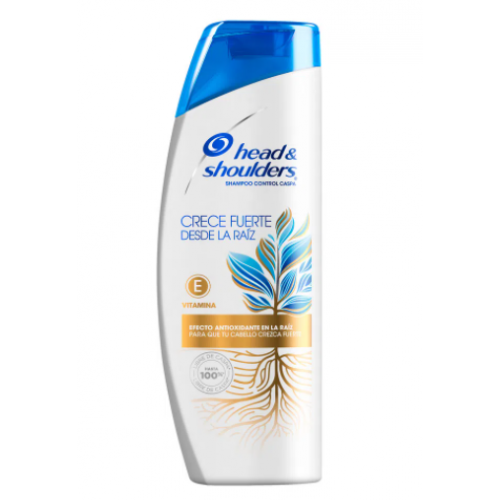 Head & Shoulders Shampoo control caspa Crece Fuerte Frasco X 375 Ml 