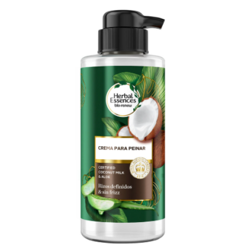 Herbal essences crema para peinar coconut milk & aloe Frasco X 300 Ml 