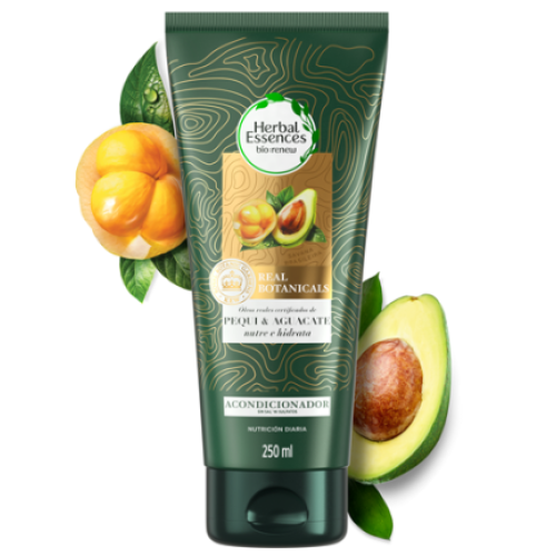 Herbal essences oleos reales Pequi & Aguacate Acondicionador Tubo X 250 Ml 