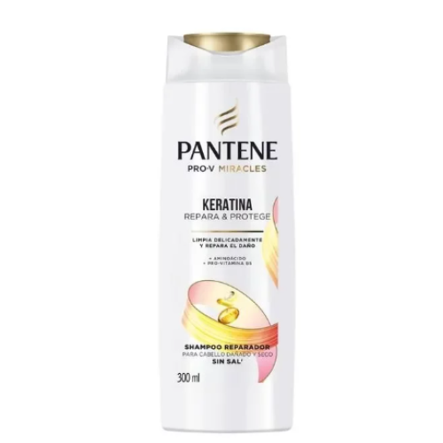 Pantene Keratina repara & protege shampoo reparador sin sal Frasco X 300 Ml 