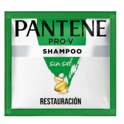 pantene shampoo restauración x 18 ml