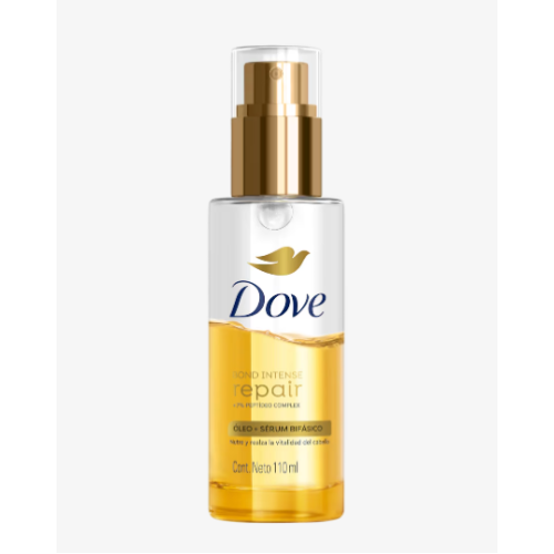 Dove Bond intense repair Oleo + serúm bifásico Frasco X 110 Ml 