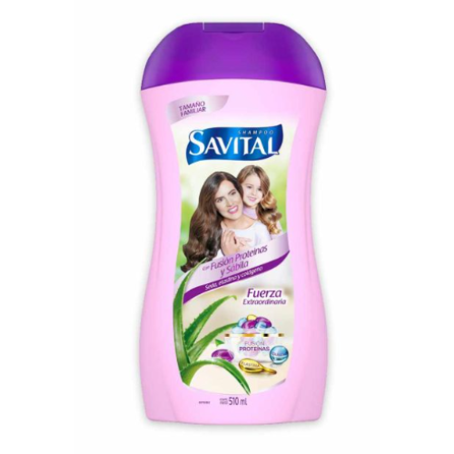 Savital Shampoo fuerza extraordinaria Frasco X 510 Ml 