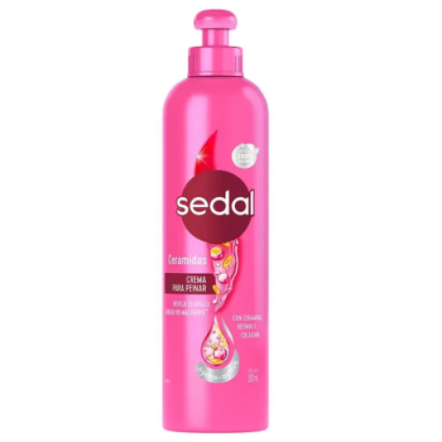 Sedal Crema para Peinar Brillo Ceramidas Frasco X 300 ML