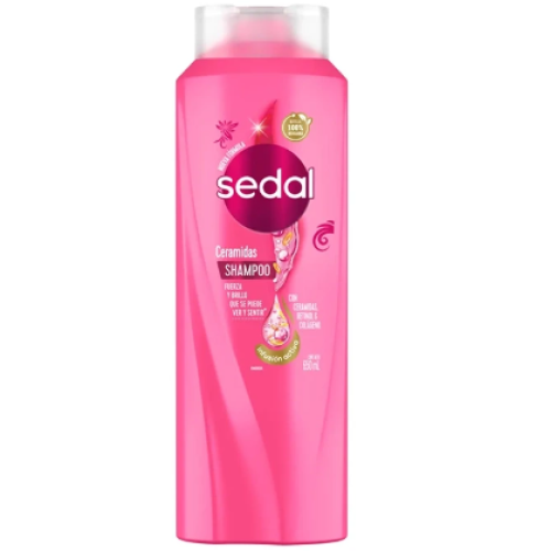 Sedal Shampoo con Ceramidas retinol y colágeno Frasco  X 650 ML