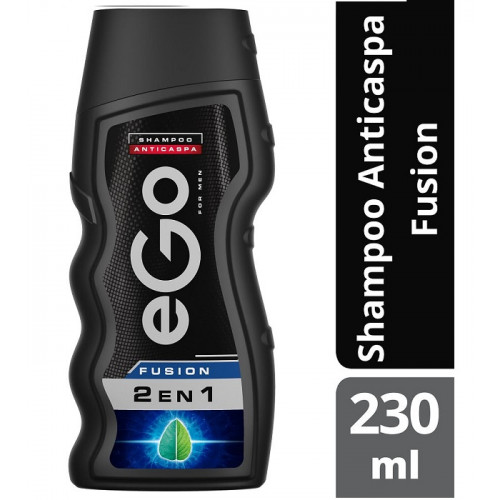 Ego Shampoo Anticaspa Fusion  2 en 1 Frasco X 230ML
