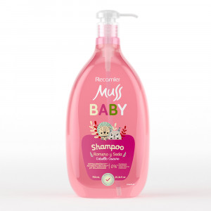 Muss Baby Shampoo Romero y Seda Frasco con Válvula X 750 ML
