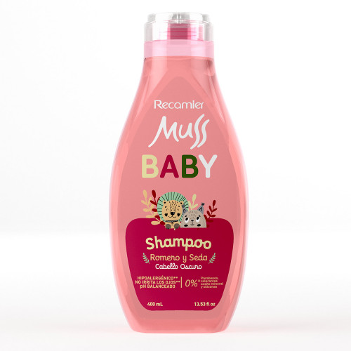 Muss Baby Shampoo Romero y Seda Frasco X 400 ML