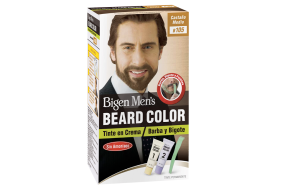 Bigen Men´s Beard Color Tinte en crema barba y bigote # 105 Castaño Medio Caja X 1 Unidad 