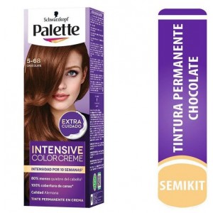 Palette Extra cuidado Tinte permanente en crema 5-68 Chocolate Kit X 1 Unidad 