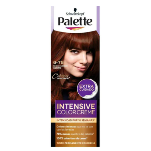 palette color creme semikit 6-78 rubio cobrizo oscuro