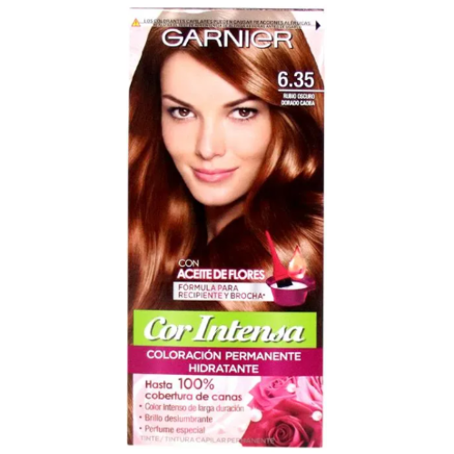 Nutrisse Cor Intensa 6.35 Rubio Oscuro Dorado Caoba X 1 Unidad