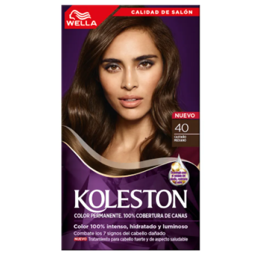 Koleston Kit Castaño mediano # 40 Caja x 1 Unidad
