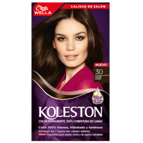 Koleston Kit castaño oscuro # 30 Caja x 1 Unidad