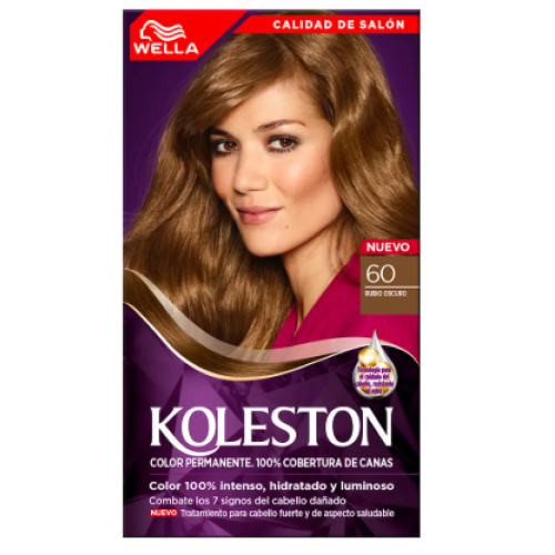 Koleston Kit Rubio oscuro # 60 Caja x 1 Unidad