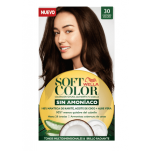 Soft Color Coloración natural sin amoniaco # 30 Kit X 1 Unidad