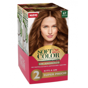 Soft Color Coloración natural sin amoniaco # 67 Kit X 2 Unidades 