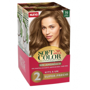 Soft Color Coloración natural sin amoniaco # 70 Kit X 2 Unidades 