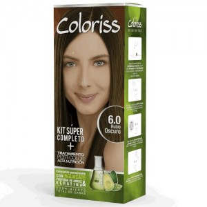 Coloriss Kit tinte en crema 6.0 Rubio oscuro Caja X 1 Unidad 