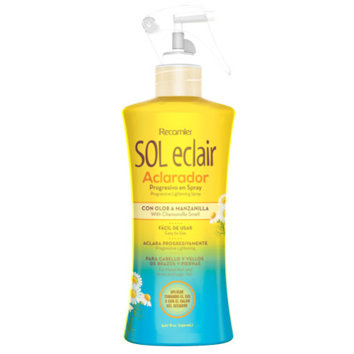 Sol eclair Aclarador Progresivo spray olor a manzanilla Frasco X 150 Ml 