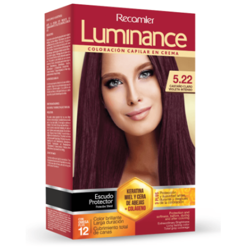 luminance kit 5.22 castaño claro violeta intenso x 60 gr