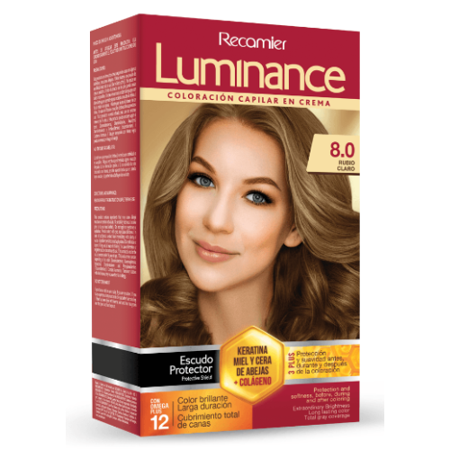 luminance kit 8.0 rubio claro x 60 ml