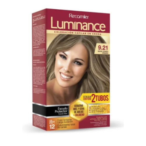 luminance kit 9.21 beige cenizo irisado x 60ml